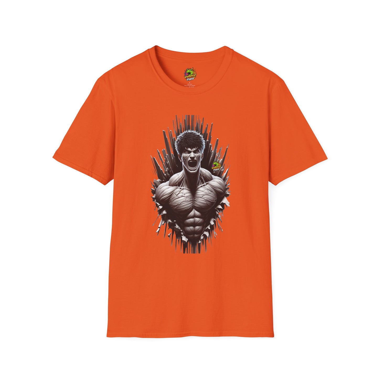 UFC T Shirt | Unleash Fierce Confidence | Motivational UFC Tee with Baki Anime Inspiration for Athletes