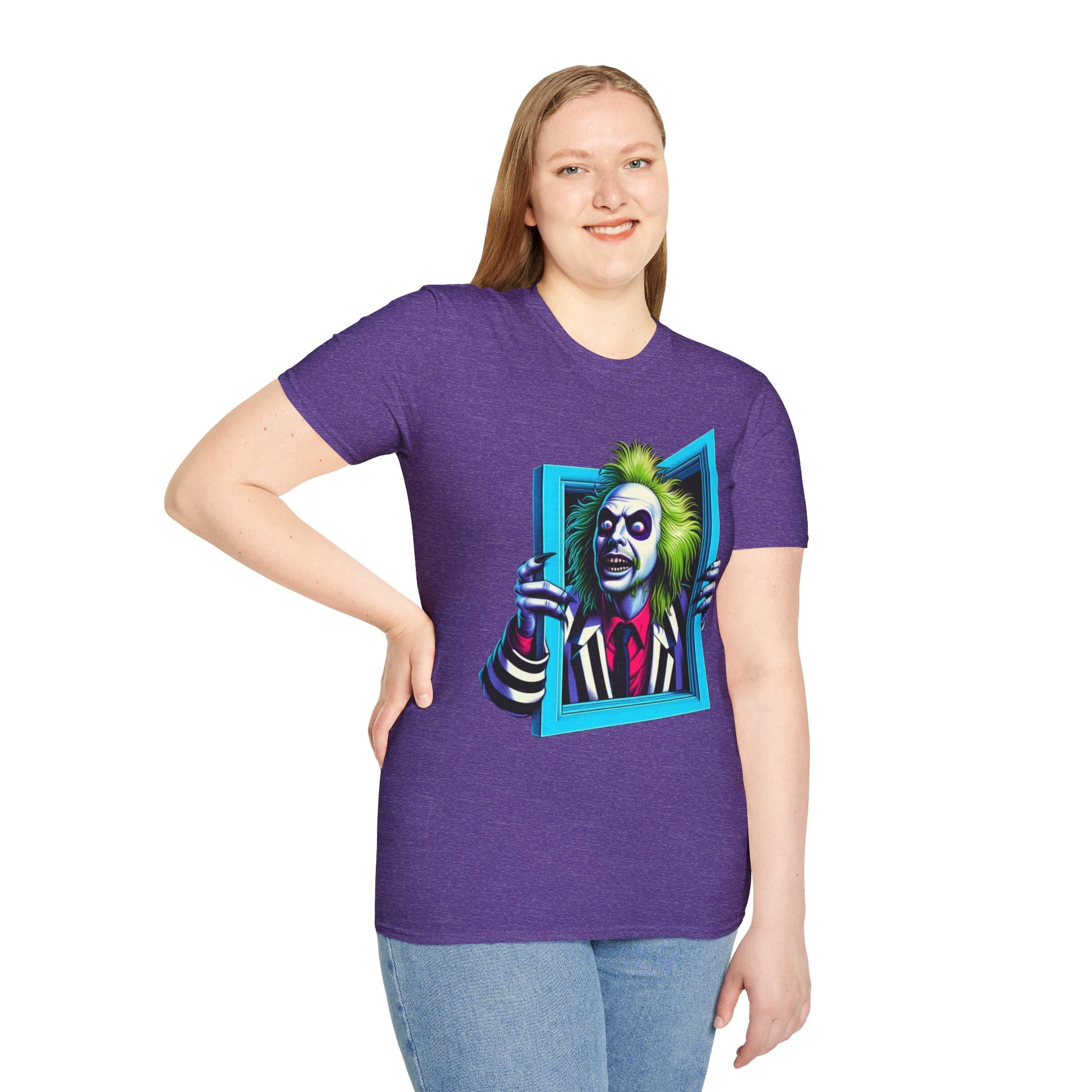 Halloween - Beetlejuice Shirt | Funny Halloween T-Shirt for Adults | Beetlejuice Classic Movie Graphic Tee | Spooky Halloween Style - custom-made. limited stock. Order yours now and stand out with this exclusive piece!