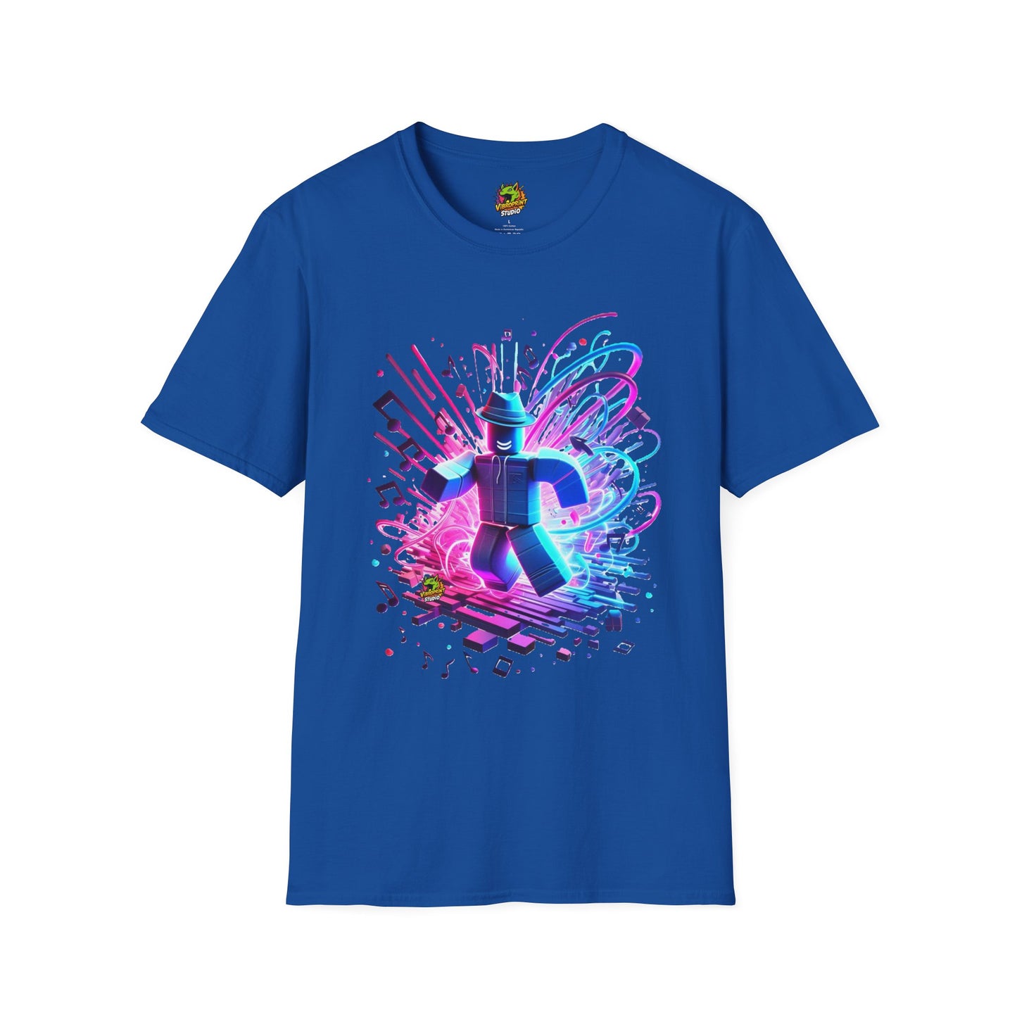 T-Shirt - Roblox T-Shirt - Neon Block Party - premium material. perfect gift idea. Order yours now and stand out with this exclusive piece!