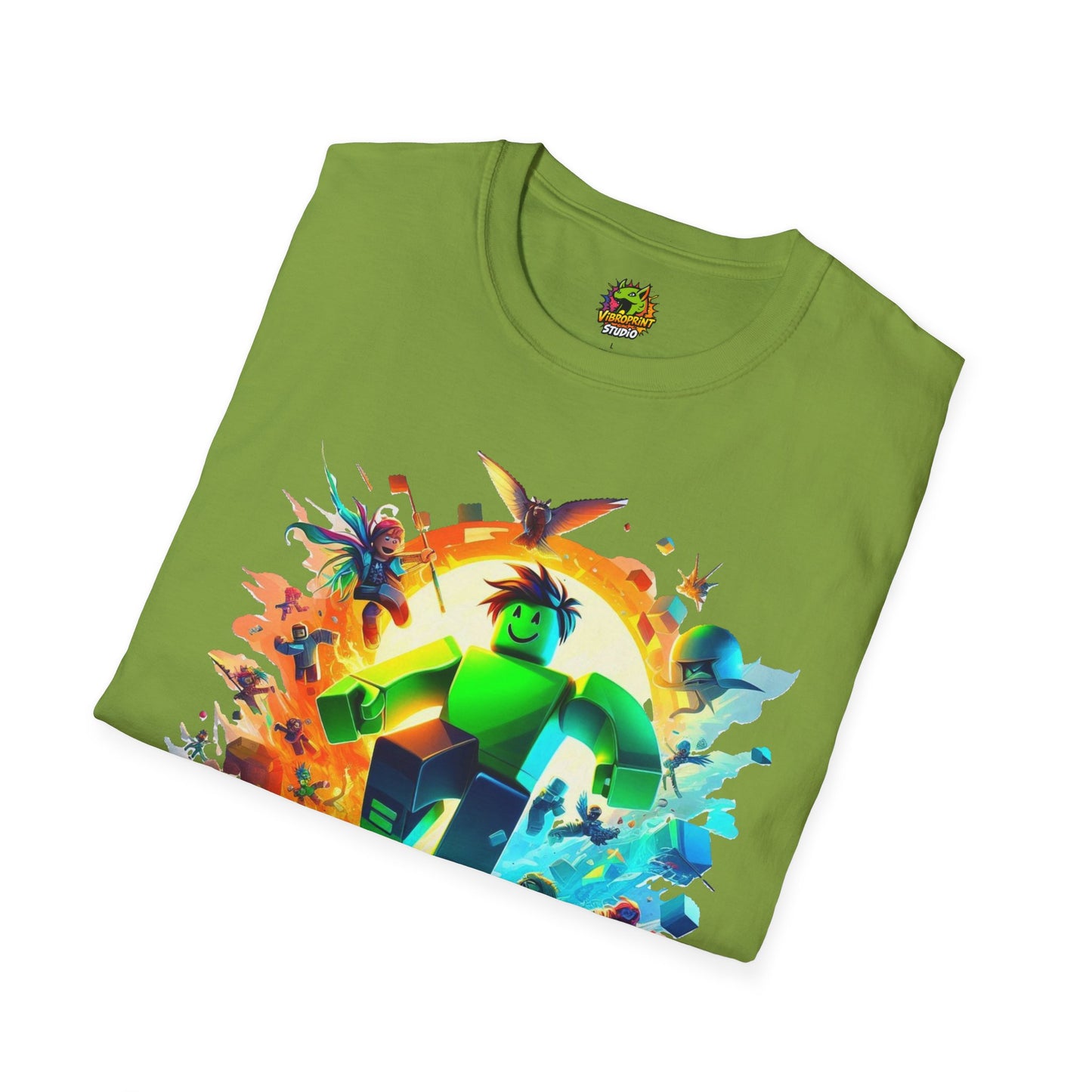 Cool Roblox Adventure T-Shirt for Kids | Roblox Graphic Tee | Roblox Inspired Shirt for Boys & Girls | Fun Roblox Gift