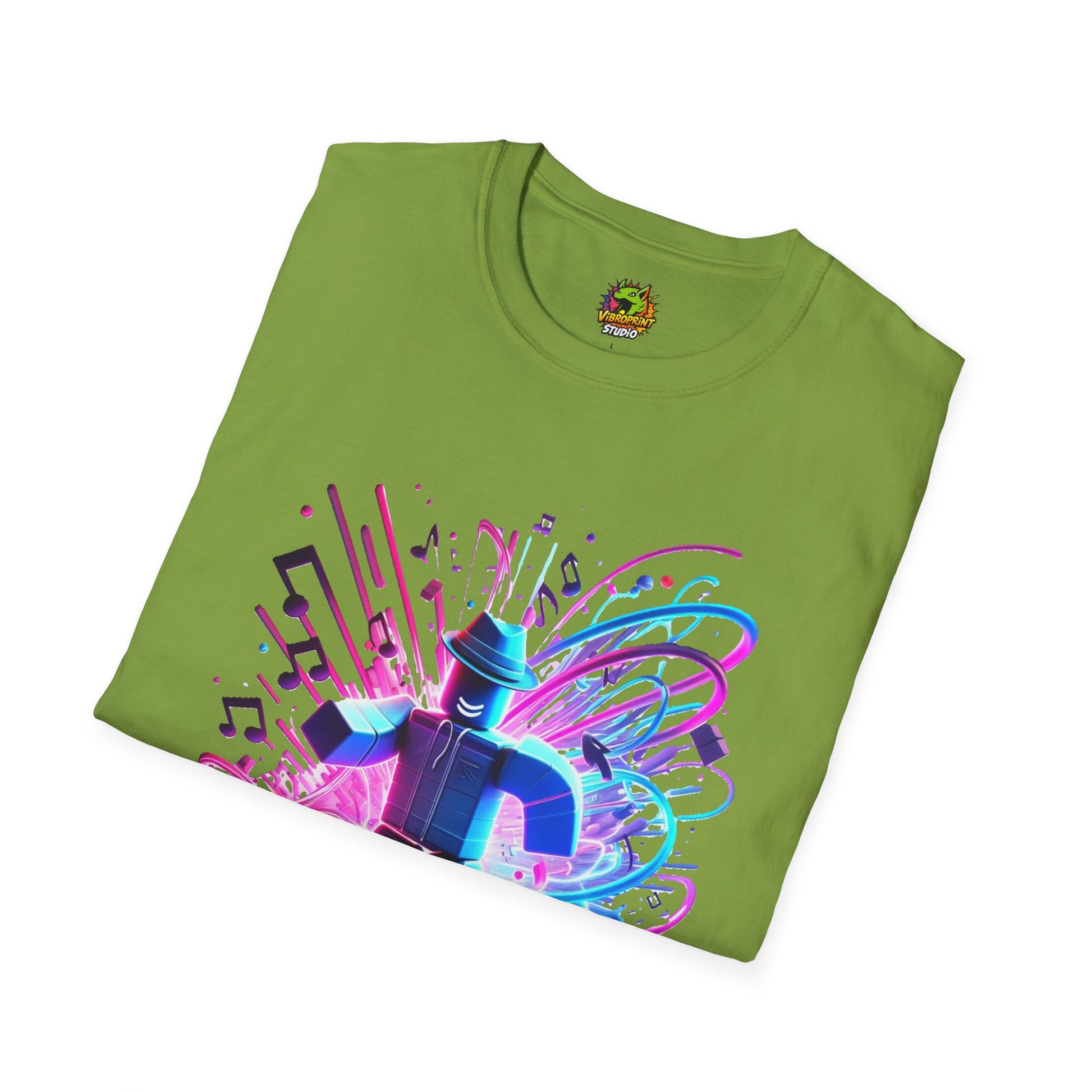 exclusive - Roblox T-Shirt - Neon Block Party - premium material. limited stock. Order yours now and stand out with this exclusive piece!