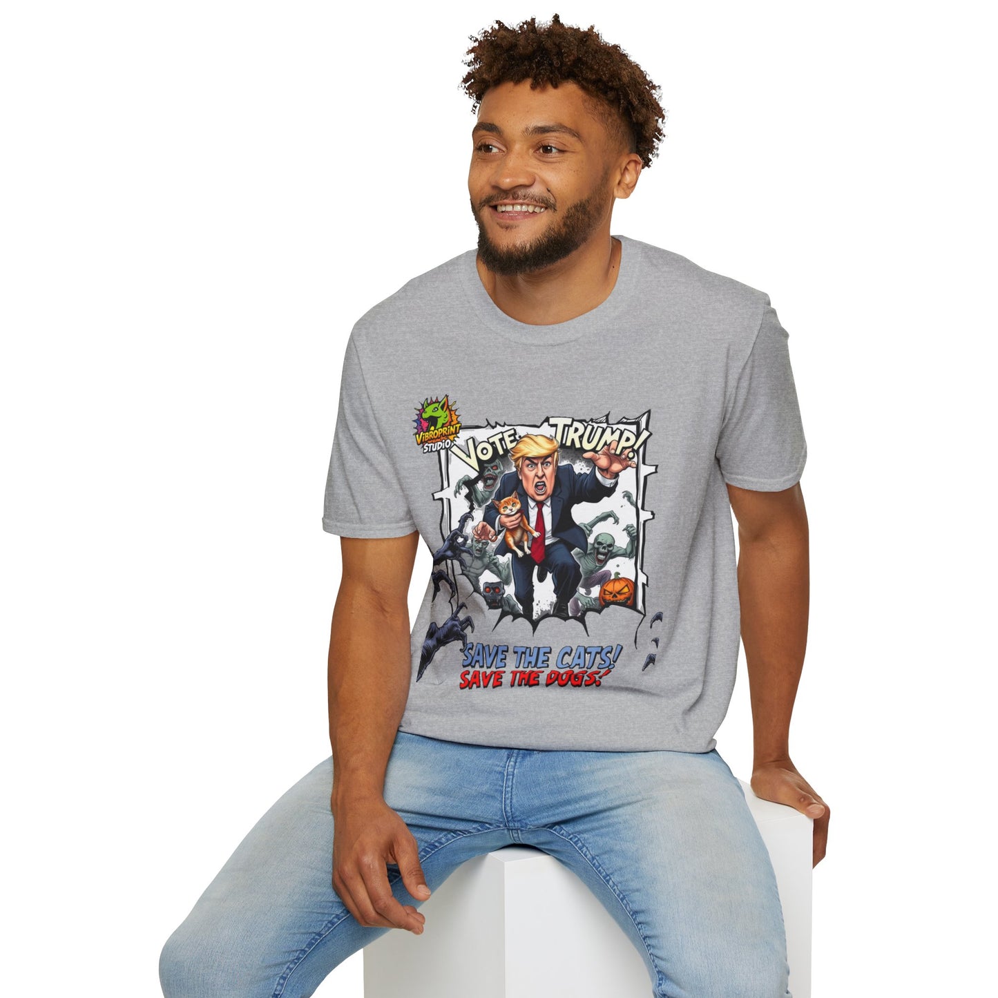 They're Eating the Dogs Tee | Funny Trump Graphic T-Shirt | Election Satire Shirt