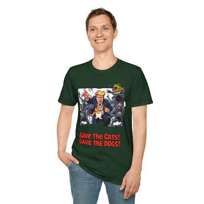 They're Eating the Dogs Shirt | Trump Election Humor Tee | Funny Political T-Shirt