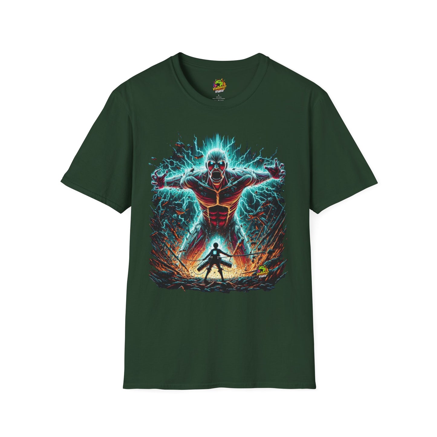 Tee - Eren Yeager Titan’s Vengeance Tee | Official Attack on Titan Shirt | - custom-made. limited stock. Order yours now and stand out with this exclusive piece!