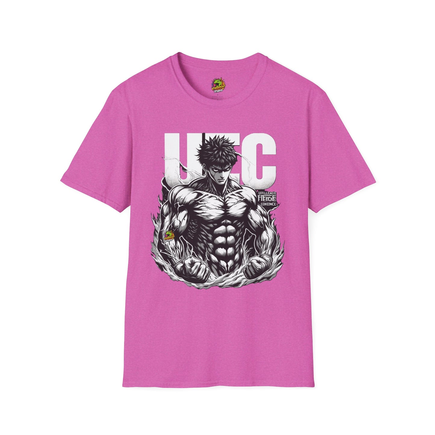 Fierce - UFC T Shirt | Unleash Fierce Confidence | UFC Tee for Fitness and Baki Anime Fans - custom-made. perfect gift idea. Order yours now and stand out with this exclusive piece!