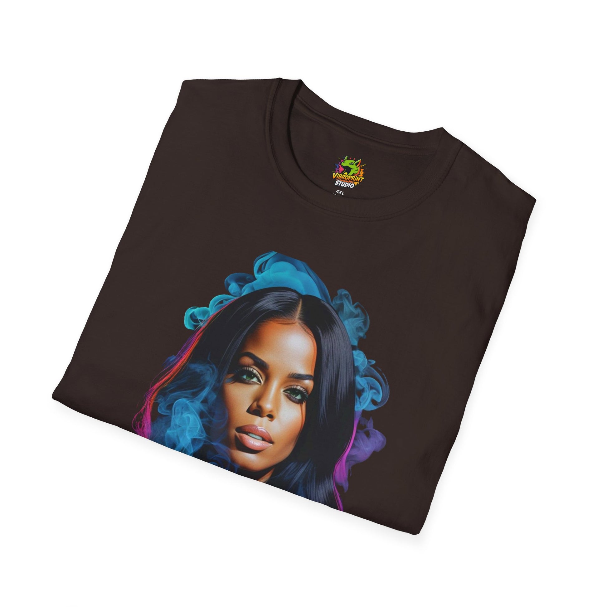 of - Aaliyah shirt | Celebrating a Music Icon | Memorial Tribute to the Princess of R&B - premium material. limited stock. Order yours now and stand out with this exclusive piece!