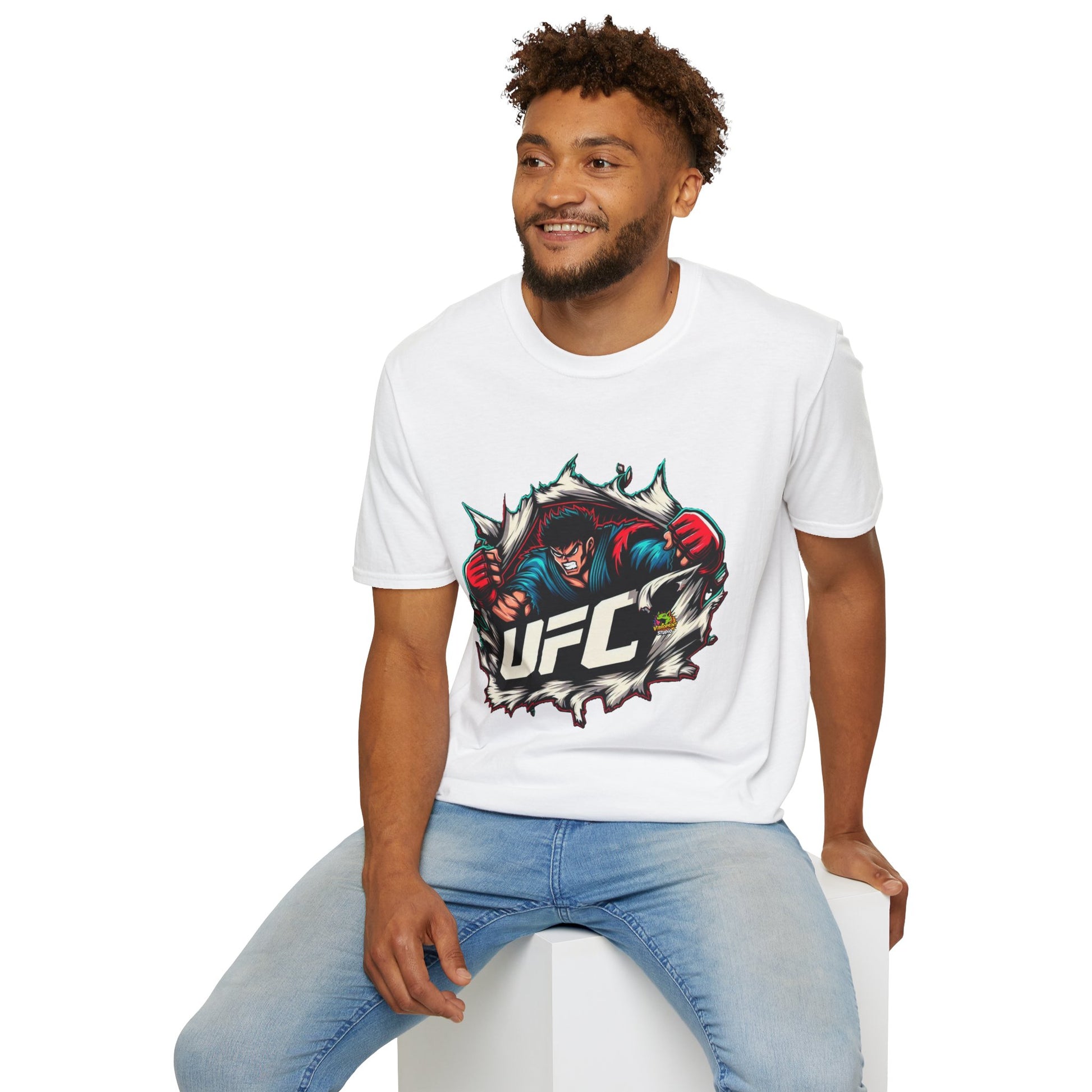 UFC - UFC T Shirt | Unleash Fierce Confidence | UFC Tee for Gym & Anime Fans - custom-made. perfect gift idea. Order yours now and stand out with this exclusive piece!