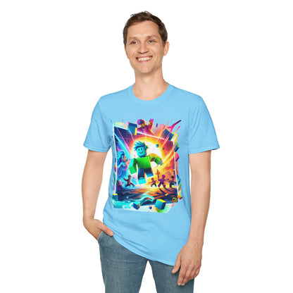 Roblox Avatar T-Shirt for Kids | Unique Roblox Graphic Tee | Roblox Gaming Merch | Cool Gift for Roblox Fans