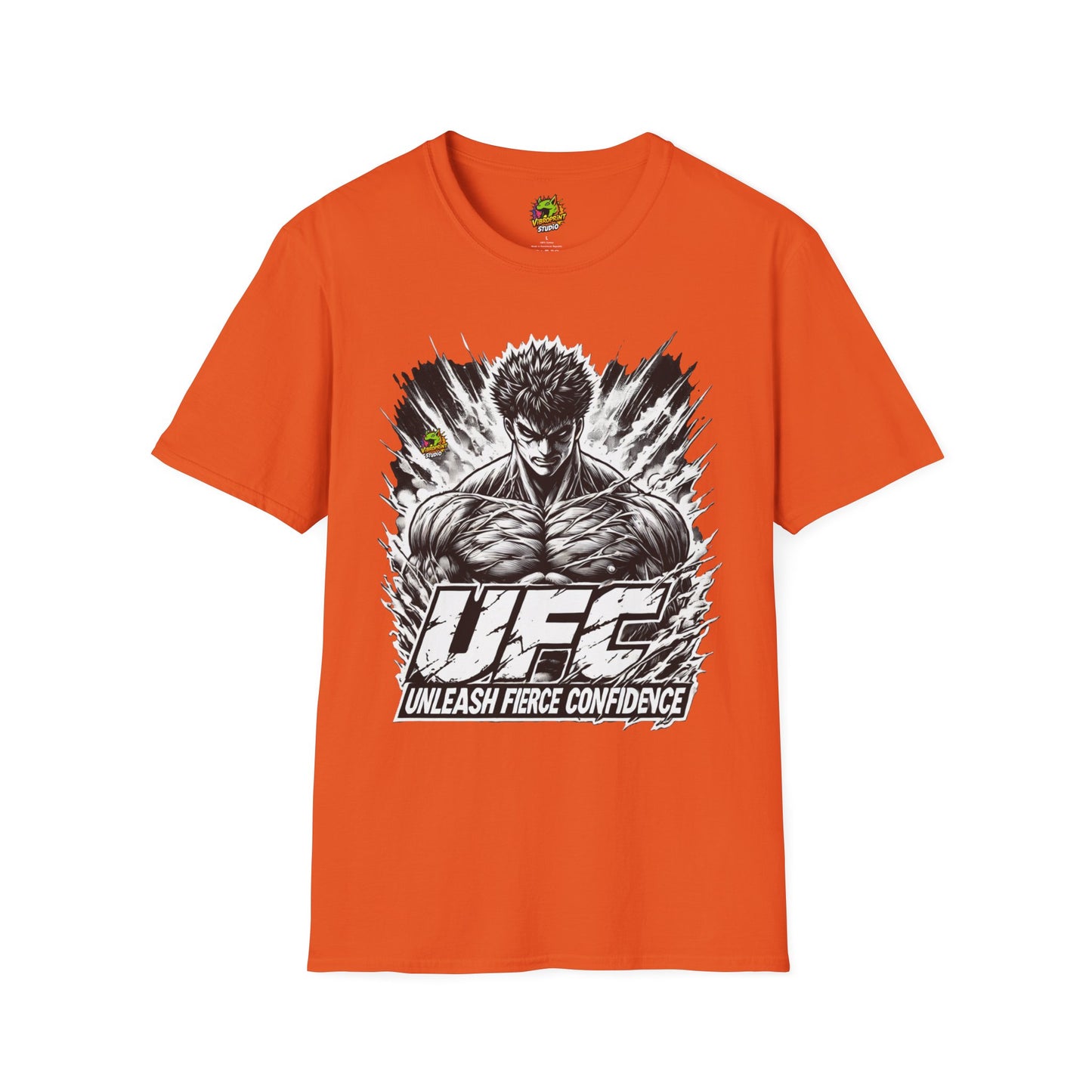 UFC - UFC T Shirt | Unleash Fierce Confidence | UFC Tee with Baki Anime T Shirt Motivation - premium material. perfect gift idea. Order yours now and stand out with this exclusive piece!