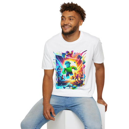 Roblox Avatar T-Shirt for Kids | Unique Roblox Graphic Tee | Roblox Gaming Merch | Cool Gift for Roblox Fans