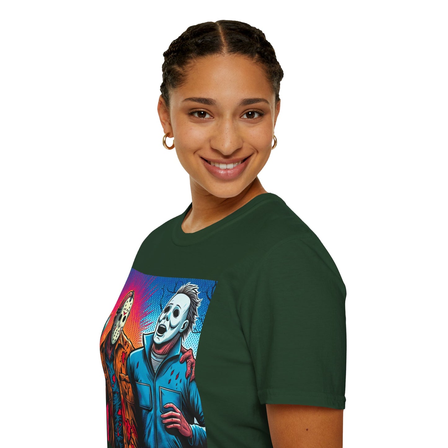 Jason Voorhees & Michael Myers Shirt | Funny Vintage Halloween Tee