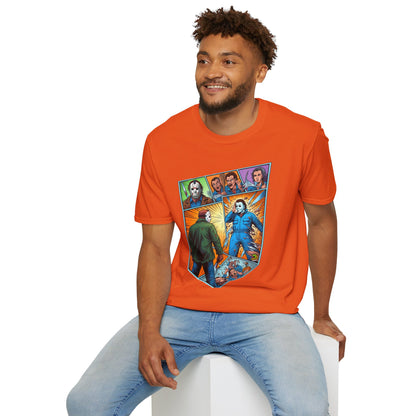 Michael Myers Vintage Shirt | Jason & Michael Funny Horror Tee