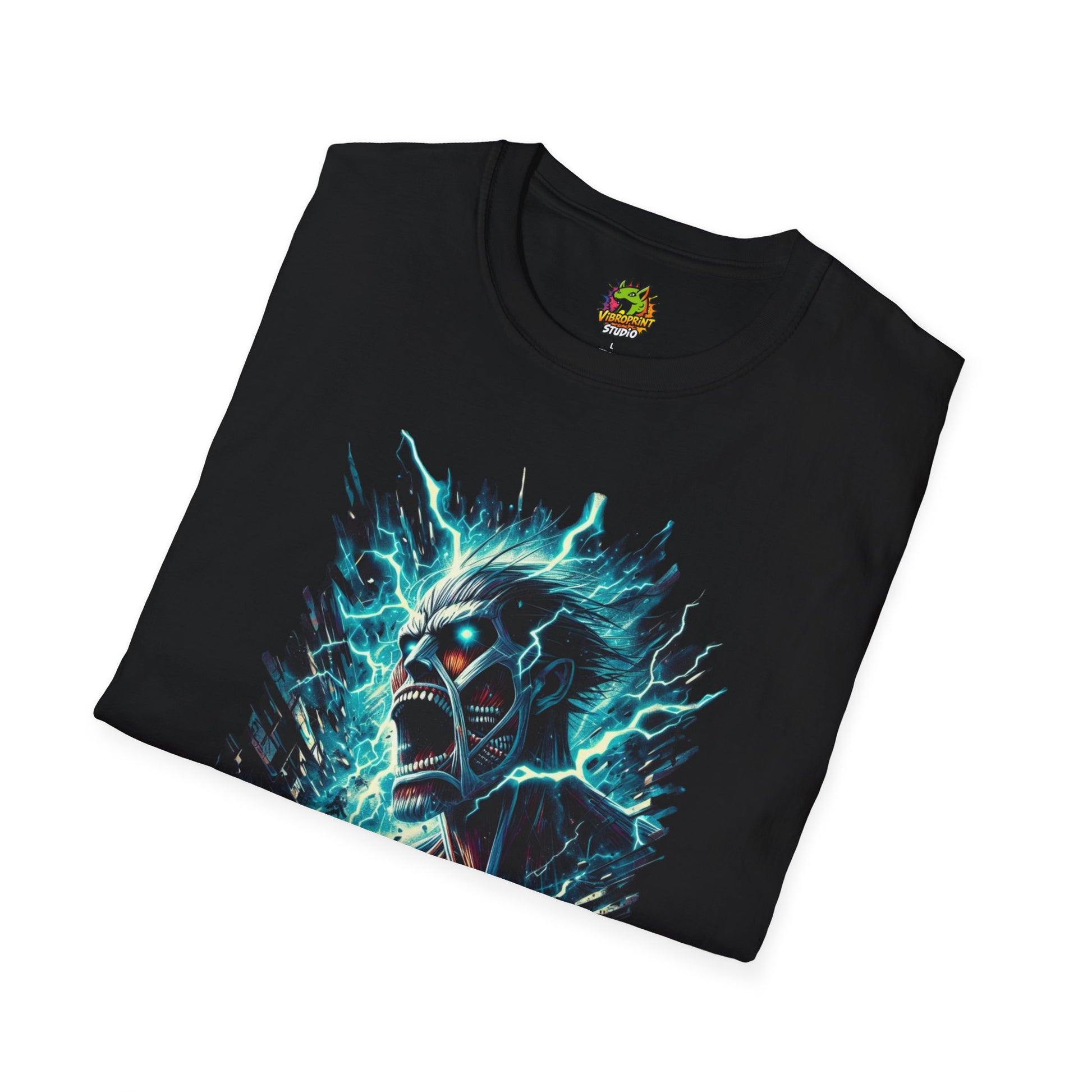 Titan’s - Eren Yeager Titan’s Determination Tee | Attack on Titan Shirt | - premium material. limited stock. Order yours now and stand out with this exclusive piece!