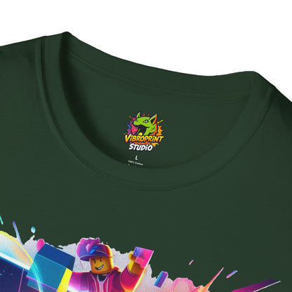 Roblox Avatar T-Shirt for Kids | Unique Roblox Graphic Tee | Roblox Gaming Merch | Cool Gift for Roblox Fans