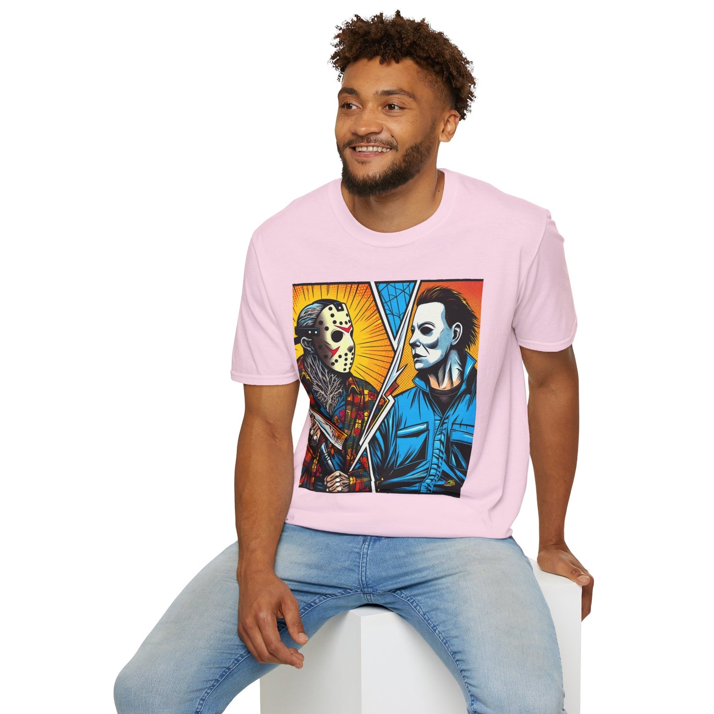 Jason & Michael Halloween Shirt | Funny Vintage Horror Tee