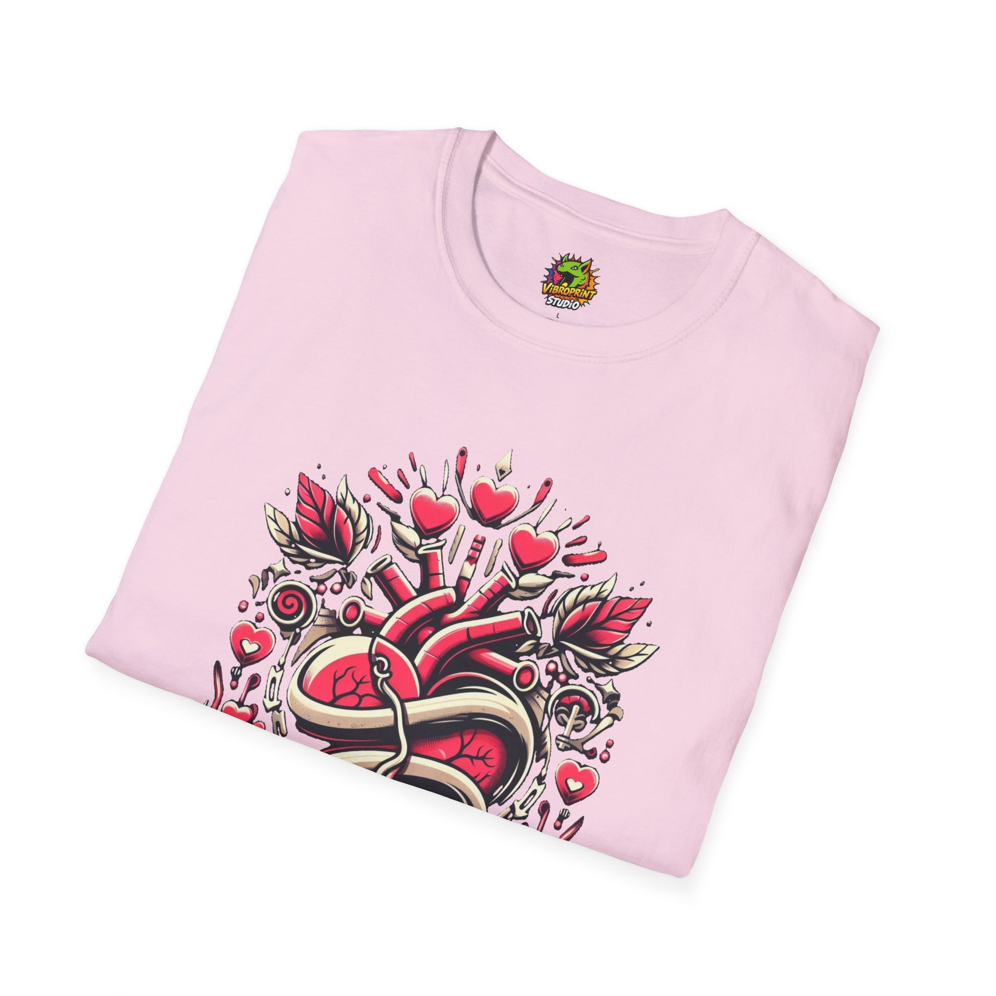 Close-up Valentine's Day T-Shirt - Soft Unisex Tee Fabric