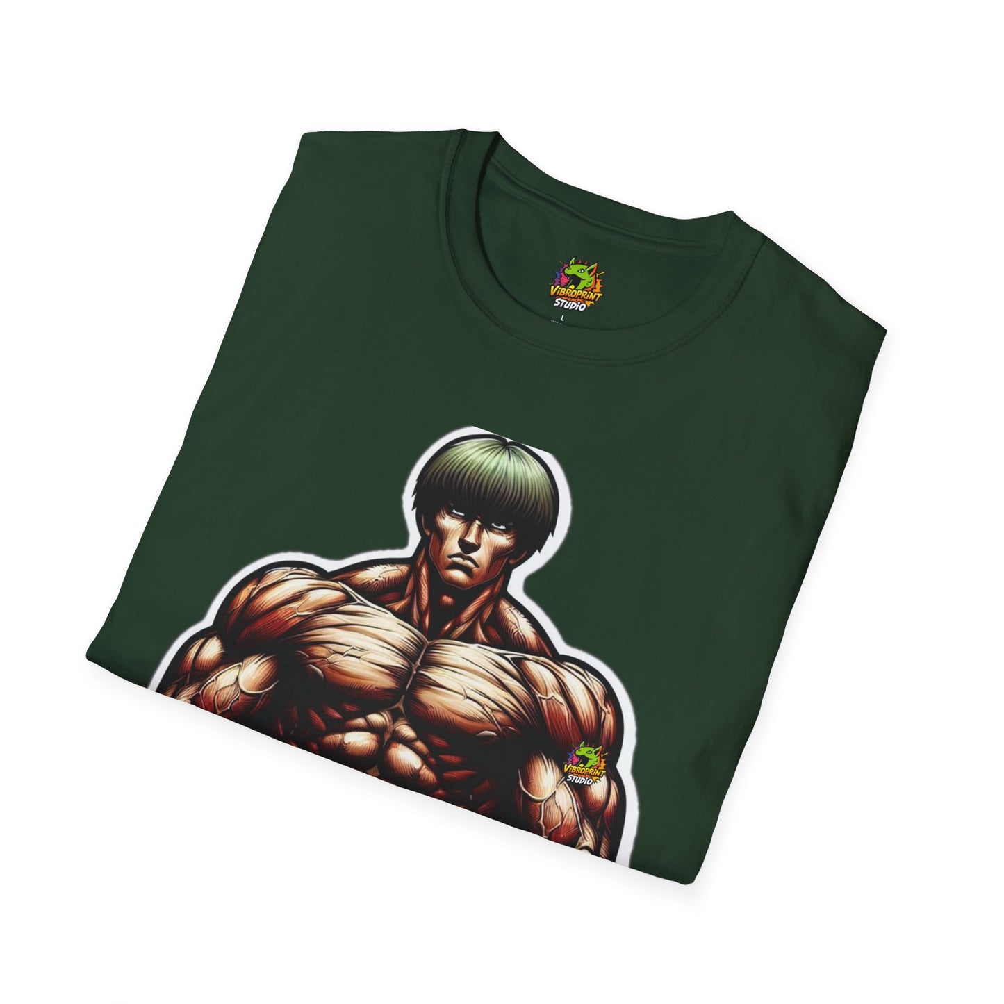 UFC T Shirt | Unleash Fierce Confidence | UFC Tee with Baki Anime Elements for Athletes