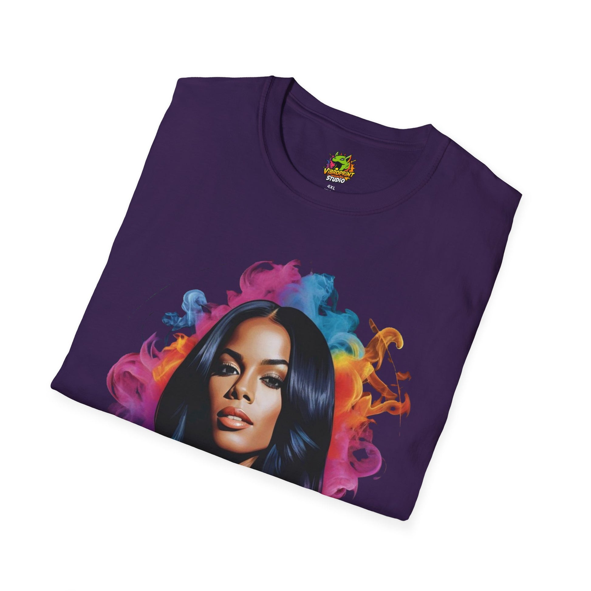 the - Aaliyah shirt | Honoring the Princess of R&B | Memorial Tribute to a Music Icon - premium material. limited stock. Order yours now and stand out with this exclusive piece!