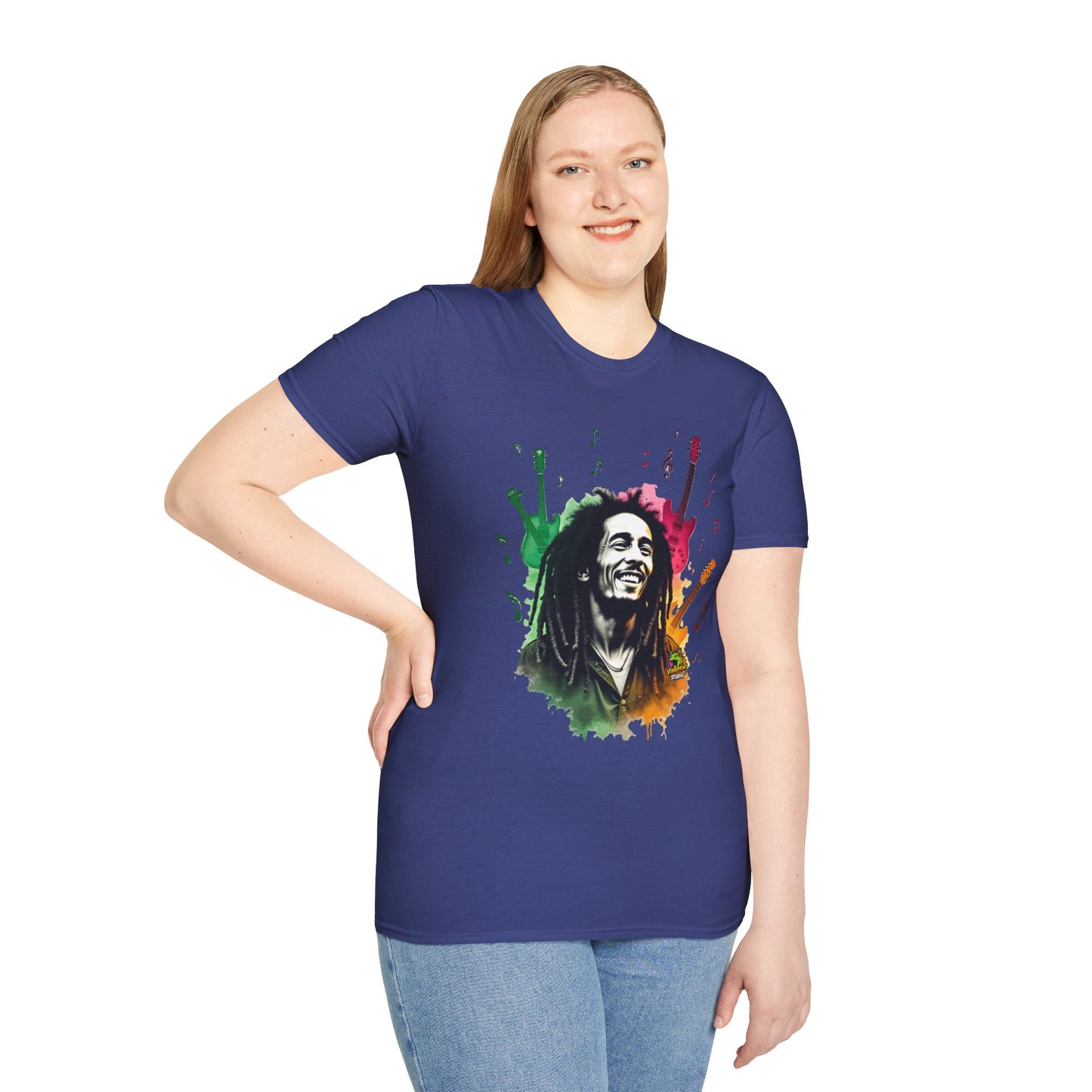 Bob Marley T-Shirt - Reggae Icon - VibroPrint Studio