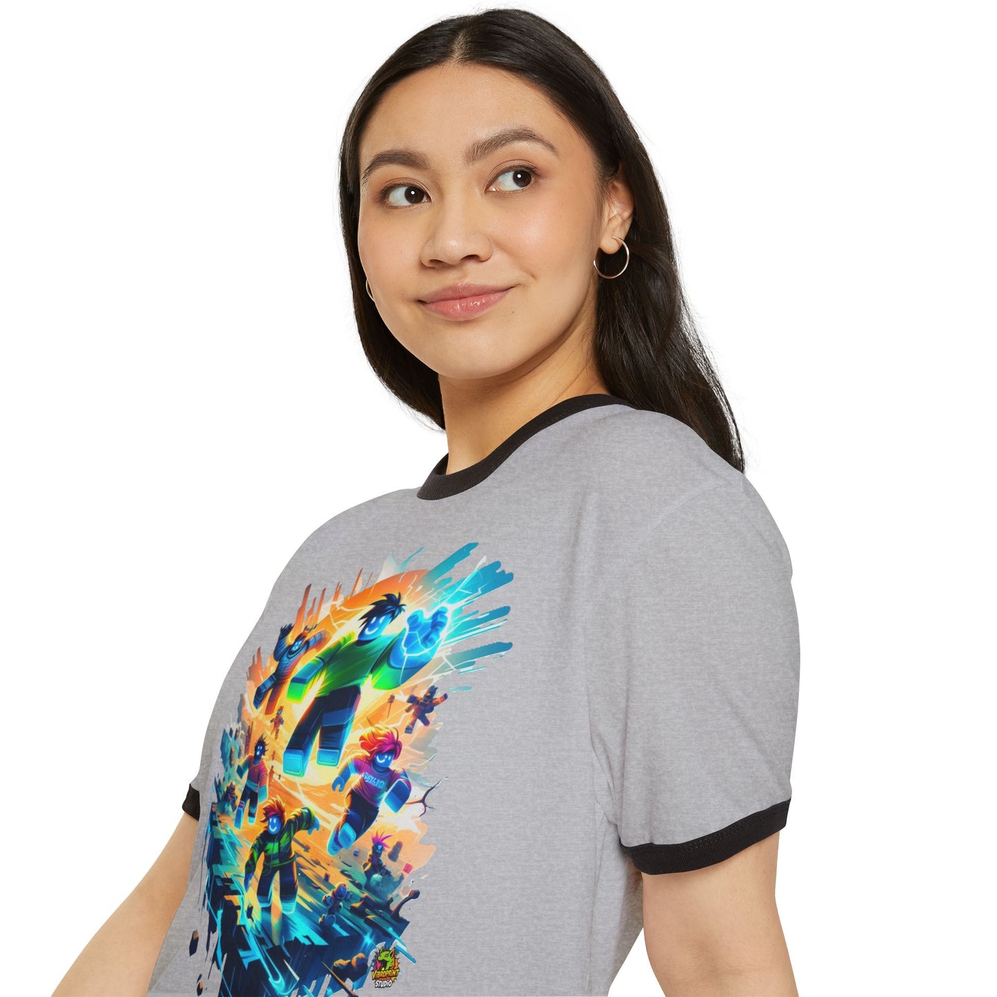 Roblox T Shirt for All Ages | Roblox Adventure Graphic Tee | Roblox Fan Shirt - High Quality Image