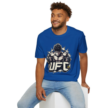 Halloween graphic tee - UFC T Shirt | Motivational UFC Tee | Unleash Fierce Confidence in Fitness - comfortable fit. spooky season t-shirt with unique flair. Order yours now and stand out with this exclusive piece!