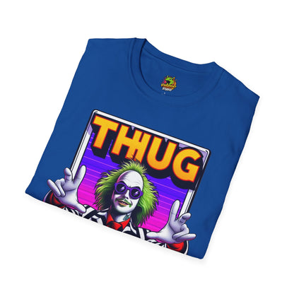 Beetlejuice - Beetlejuice Shirt | Funny Thug Life Halloween Tee | Classic Beetlejuice Graphic T-Shirt - premium material. limited stock. Order yours now and stand out with this exclusive piece!