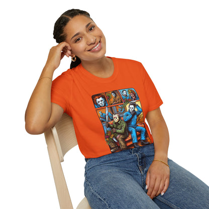 Jason Voorhees & Michael Myers Funny Shirt | Halloween Horror Tee