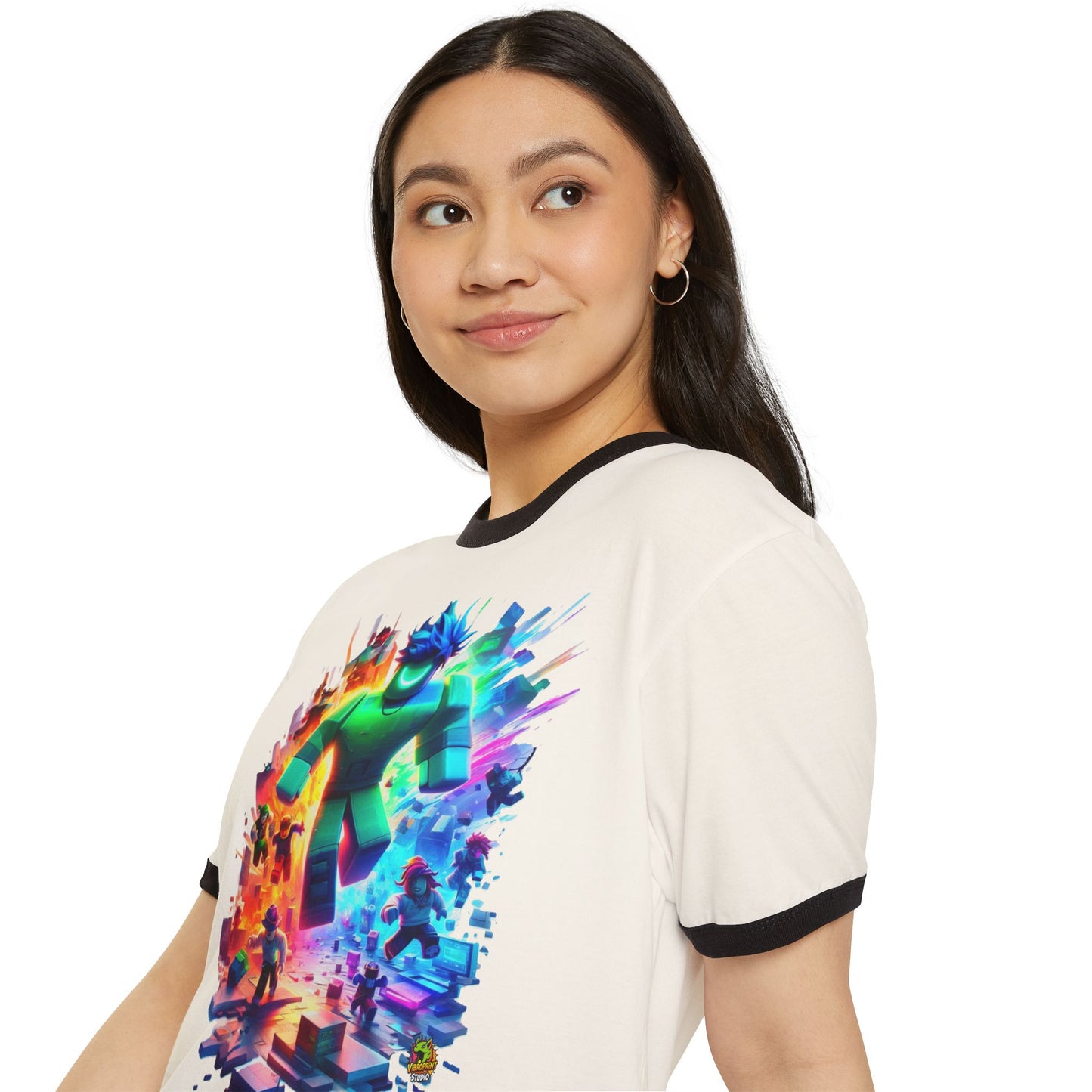 Roblox T Shirt for All Ages | Roblox Adventure Gaming Tee | Roblox T Shirt - High Quality Image