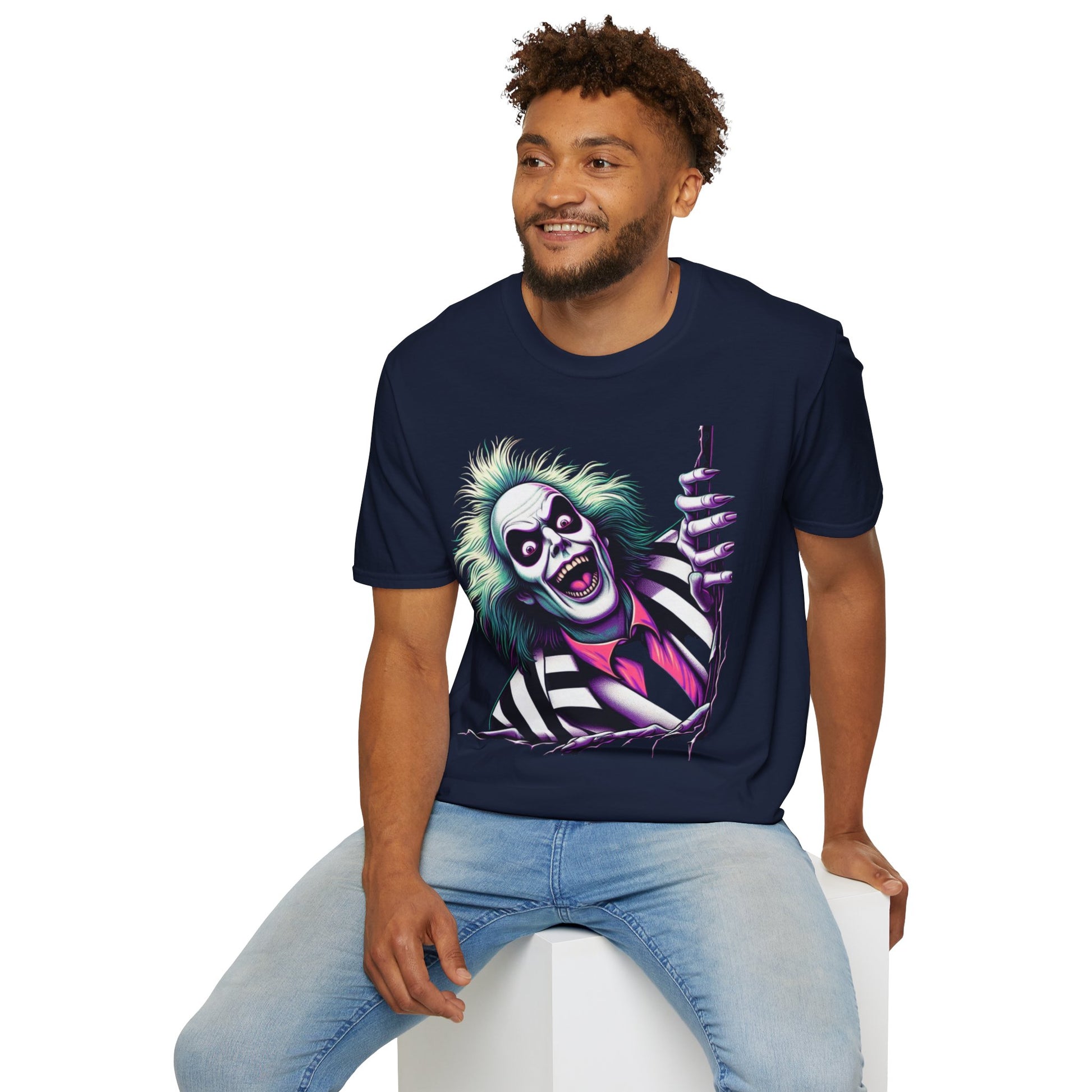 high-quality - Beetlejuice Shirt | Beetlejuice Gift Idea | Classic Beetlejuice Tee | Beetlejuice Halloween Tee - premium material. limited stock. Order yours now and stand out with this exclusive piece!