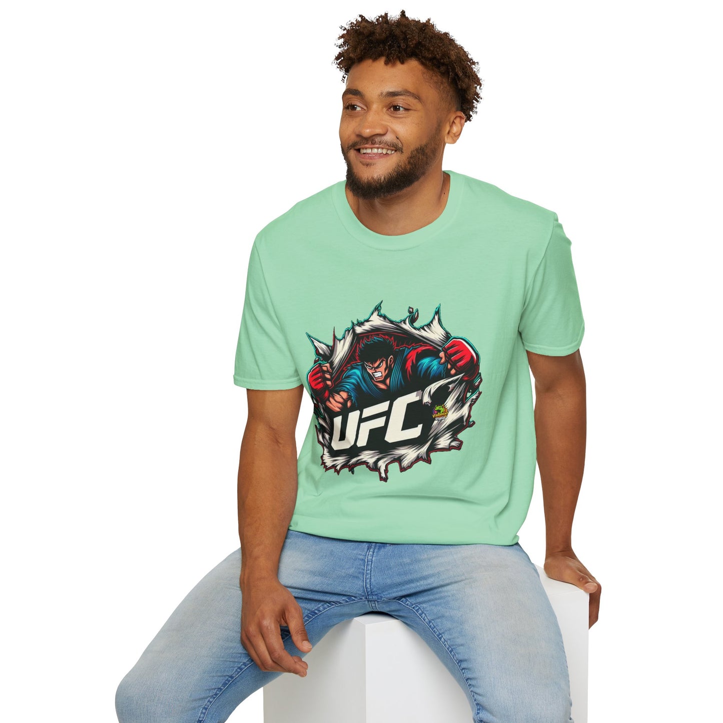 UFC T Shirt | Unleash Fierce Confidence | UFC Tee for Gym & Anime Fans