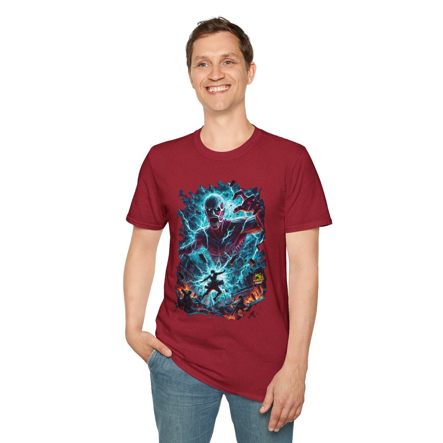 Eren Yeager Titan’s Wrath Unleashed Tee | Attack on Titan Shirt | - VibroPrint Studio