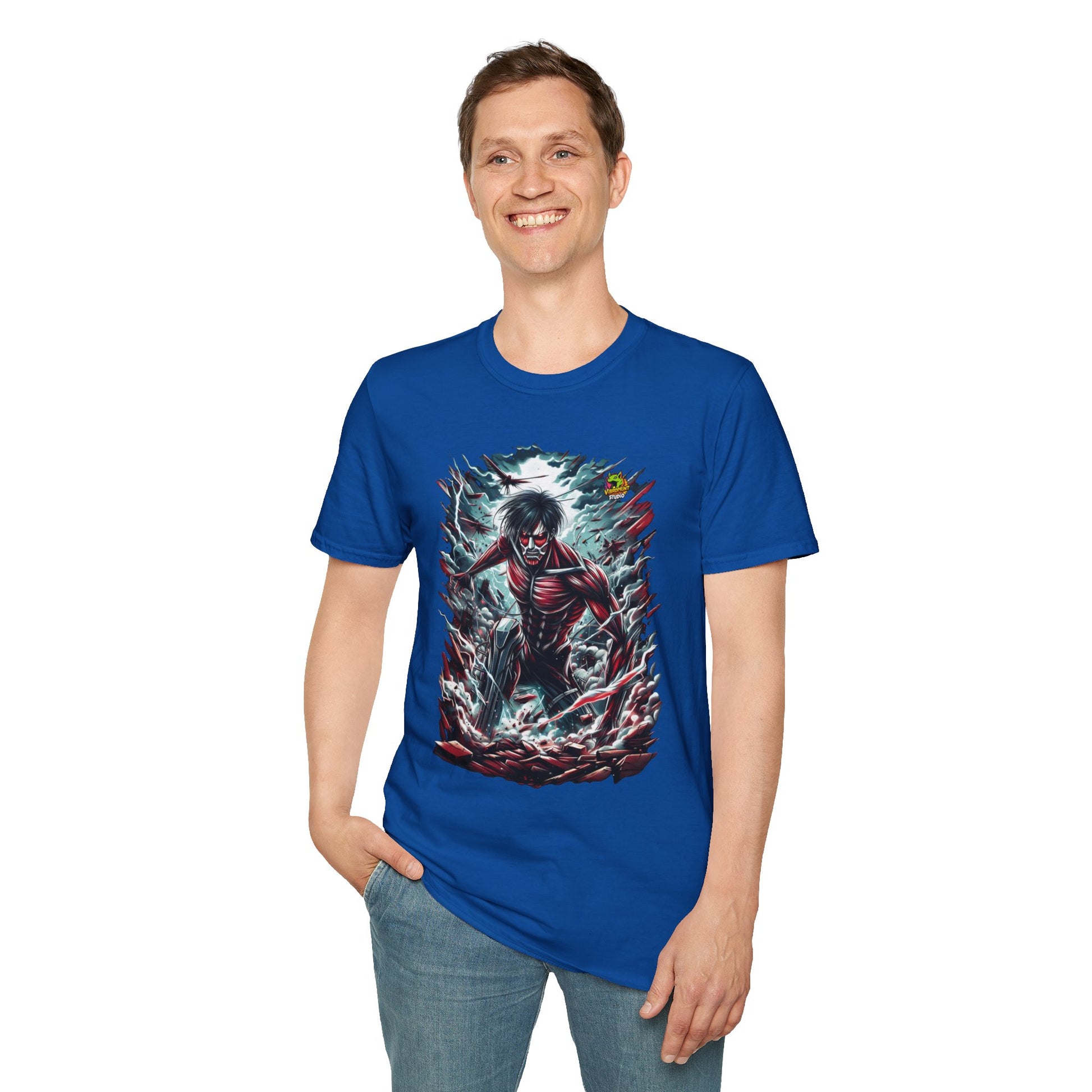 exclusive - Eren Yeager Titan’s Awakening Tee | Attack on Titan Shirt | Shingeki - custom-made. perfect gift idea. Order yours now and stand out with this exclusive piece!