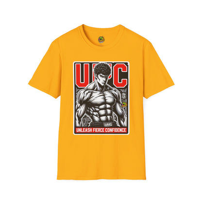 by - UFC T Shirt | Unleash Fierce Confidence | UFC Tee Inspired by Baki Anime T Shirt - premium material. perfect gift idea. Order yours now and stand out with this exclusive piece!