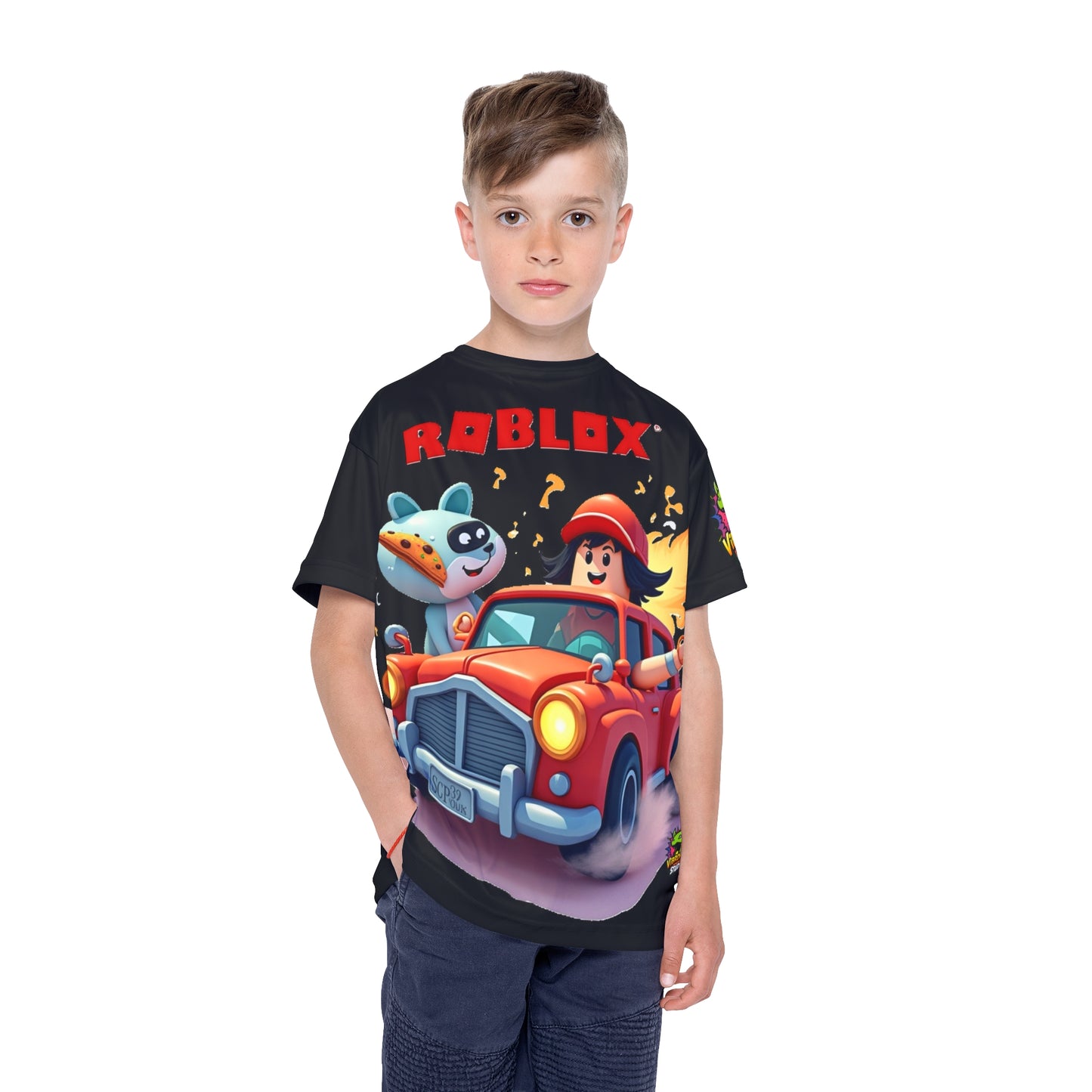 Red Roblox T-Shirt for Kids