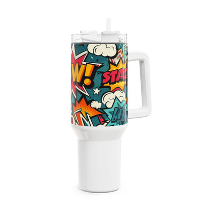 Colorful - Stanley cup | Cartoon Themed Drinkware for Anime Fans | Colorful Geek Tumbler - custom-made. limited stock. Order yours now and stand out with this exclusive piece!