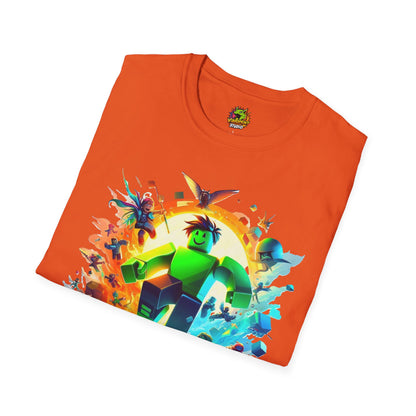 Cool Roblox Adventure T-Shirt for Kids | Roblox Graphic Tee | Roblox Inspired Shirt for Boys & Girls | Fun Roblox Gift