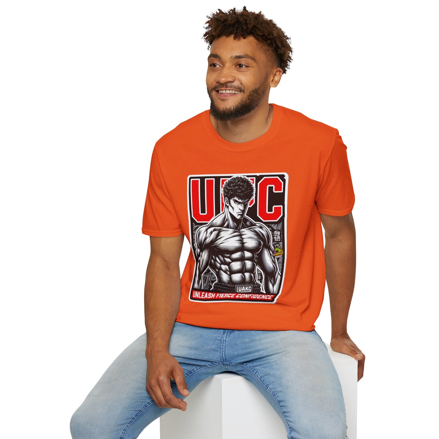 UFC T Shirt | Unleash Fierce Confidence | UFC Tee Inspired by Baki Anime T Shirt