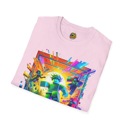 Unique Roblox Game Tee for Boys & Girls | Roblox Avatar Graphic T-Shirt | Cool Roblox Clothing | Perfect Roblox Gift