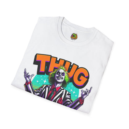 Beetlejuice - Beetlejuice Shirt | Spooky Thug Life Tee | Halloween Beetlejuice Graphic Shirt Women - custom-made. perfect gift idea. Order yours now and stand out with this exclusive piece!