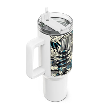 Comics - Stanley Tumbler | Comics and Anime Geek Drinkware | Colorful Cartoon Tumbler - premium material. limited stock. Order yours now and stand out with this exclusive piece!