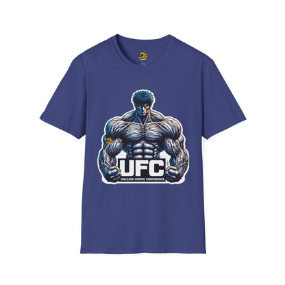 Inspiration - UFC T Shirt | Unleash Fierce Confidence | Motivational UFC Tee with Baki Anime Inspiration for Gym - premium material. perfect gift idea. Order yours now and stand out with this exclusive piece!