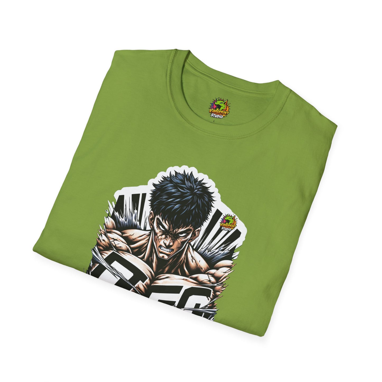 Fierce - UFC T Shirt | Unleash Fierce Confidence | UFC Tee with Baki Anime Inspiration for Gym - custom-made. limited stock. Order yours now and stand out with this exclusive piece!