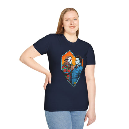 Funny - Michael Myers Vintage Shirt | Jason & Michael Funny Horror Tee - custom-made. limited stock. Order yours now and stand out with this exclusive piece!