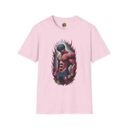 Gym - UFC T Shirt | Unleash Fierce Confidence | UFC Tee with Baki Anime Influence for Gym Lovers - premium material. limited stock. Order yours now and stand out with this exclusive piece!