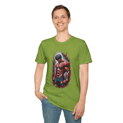 UFC T Shirt | Unleash Fierce Confidence | UFC Tee with Baki Anime Influence for Gym Lovers