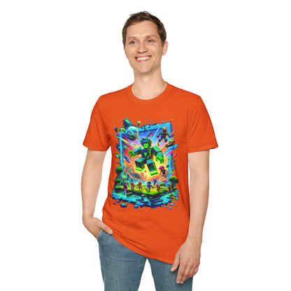 Roblox Gaming T-Shirt for Kids | Unique Roblox Kids Clothing | Roblox Inspired Tee | Cool Gift for Roblox Players