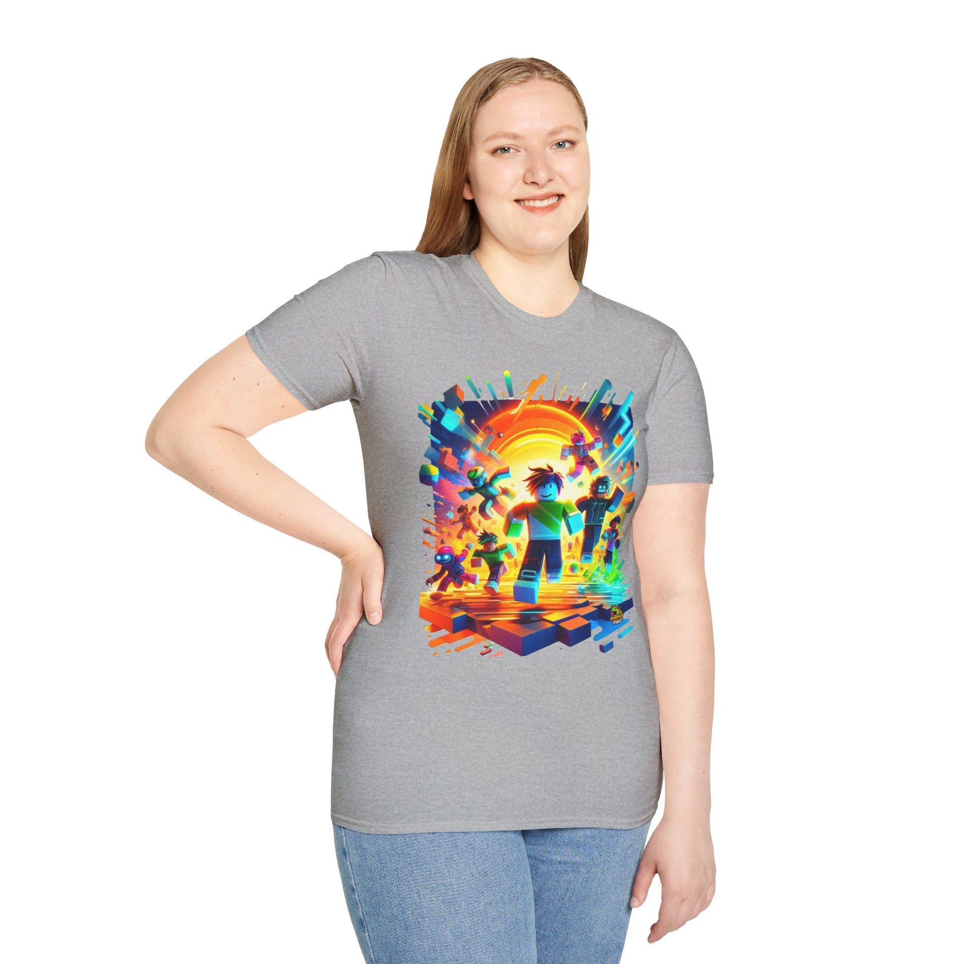 Boys - Roblox Avatar Tee for Kids | Cool Roblox Game T-Shirt | Roblox Clothing for Boys & Girls | Fun Roblox Gift - premium material. perfect gift idea. Order yours now and stand out with this exclusive piece!