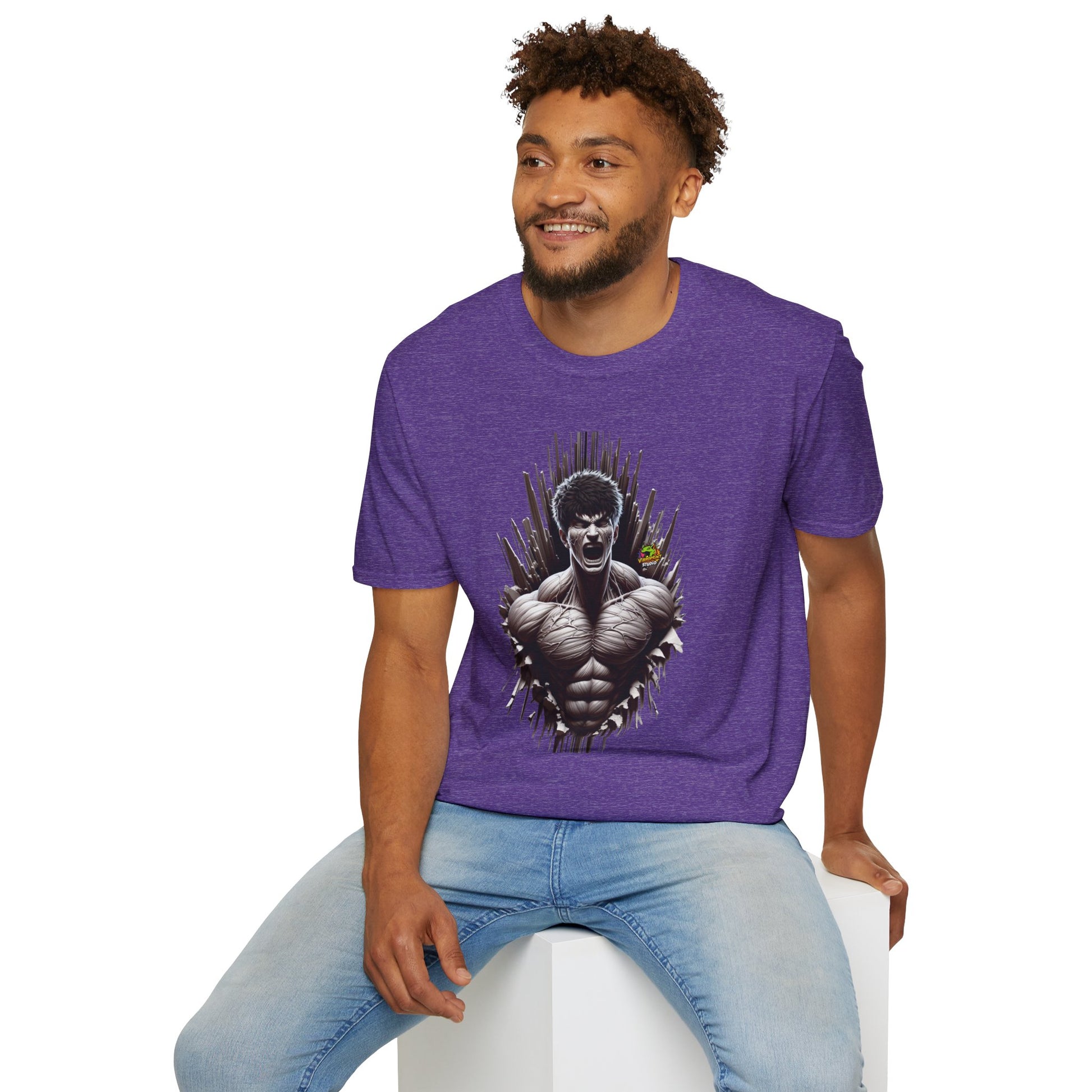 Athletes - UFC T Shirt | Unleash Fierce Confidence | Motivational UFC Tee with Baki Anime Inspiration for Athletes - premium material. perfect gift idea. Order yours now and stand out with this exclusive piece!