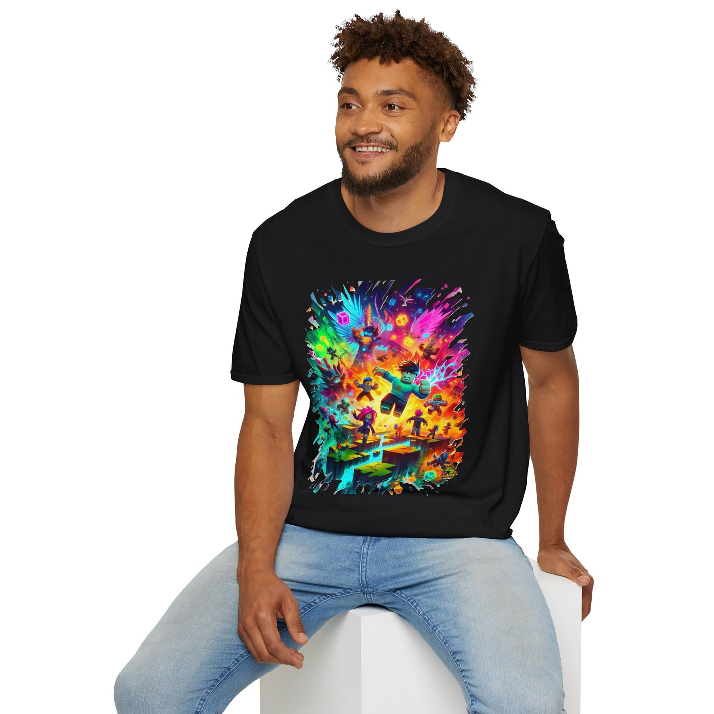 product - Roblox Player T-Shirt for Kids | Roblox Clothing for Boys & Girls | Cool Roblox Graphic Tee | Roblox Merch Gift - custom-made. perfect gift idea. Order yours now and stand out with this exclusive piece!