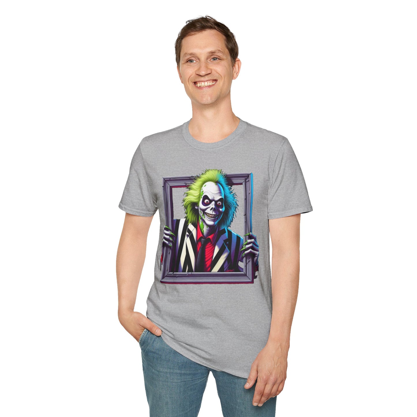 Halloween - Beetlejuice Shirt | Beetlejuice Halloween Tee | Beetlejuice Inspired Tee | Funny Beetlejuice Shirt - premium material. limited stock. Order yours now and stand out with this exclusive piece!